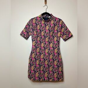 Zara Disco Style Mini Dress Size S